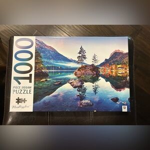 1000 Piece Jigsaw Puzzle of scenic lake - HINTERSEE LAKE, GERMANY